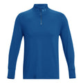 Qualifier Run 1/4 Zip Laufshirt Herren - blau,