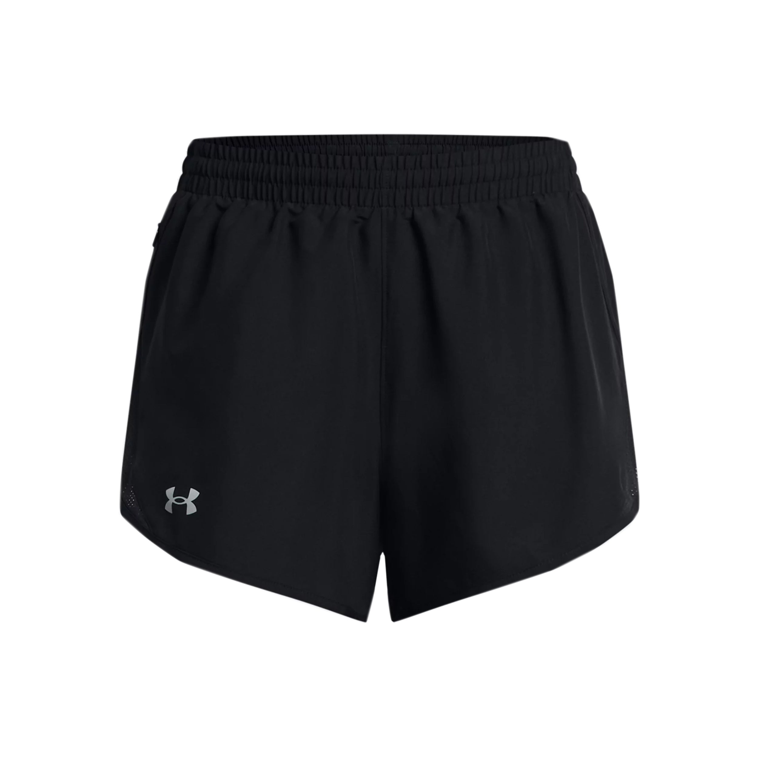 Under Armour Fly By 3in  Laufshorts Damen - schwarz