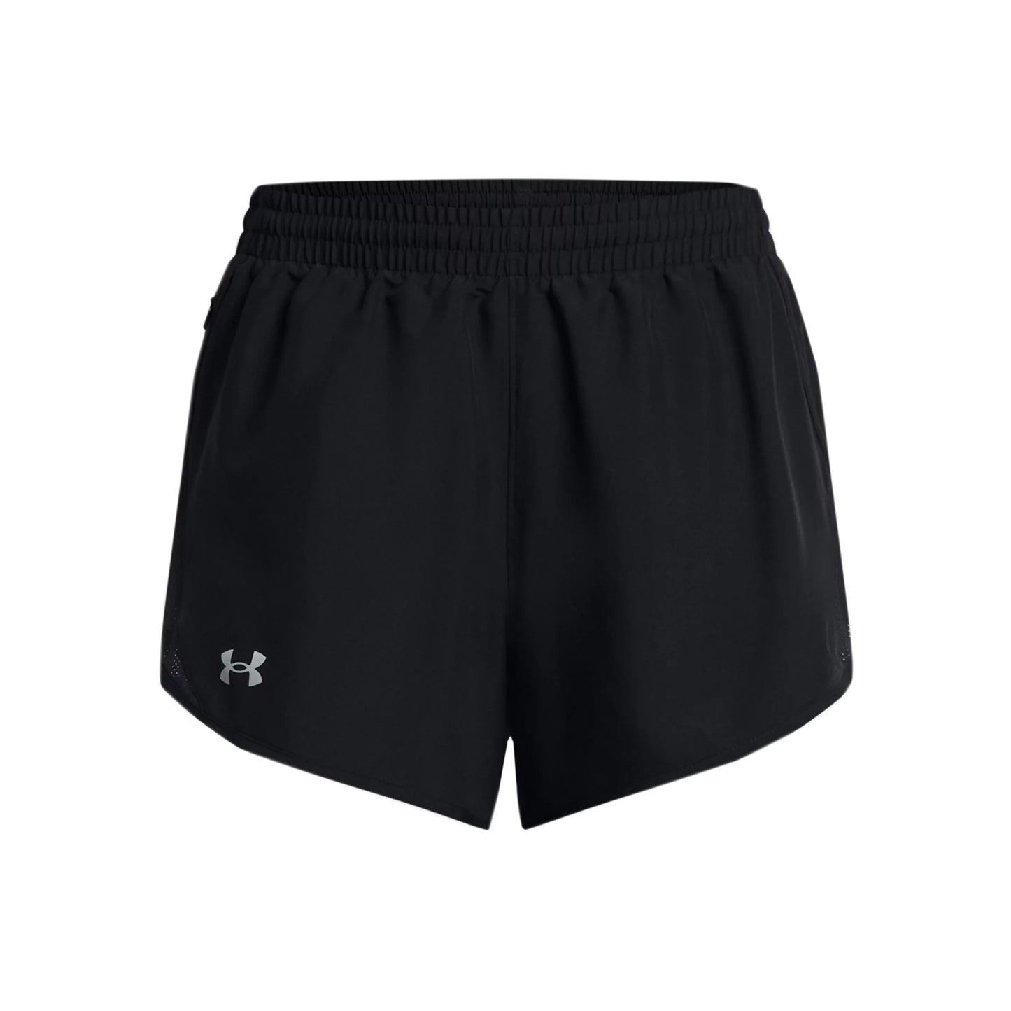 Under Armour Fly By 3in  Laufshorts Damen - schwarz