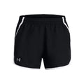 Fly By 3in  Laufshorts Damen - schwarz, weiß