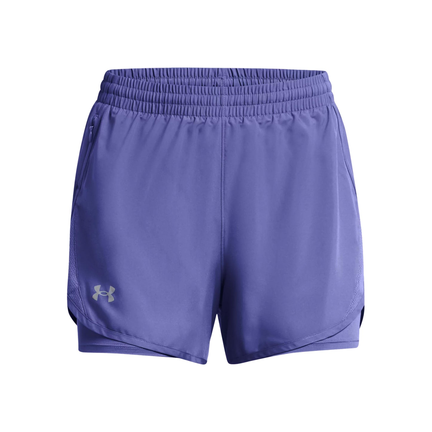 Under Armour Fly By 2in1  Laufshorts Damen - lila