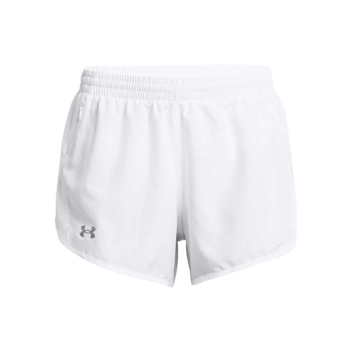 Under Armour Fly By 3in  Laufshorts Damen - weiß