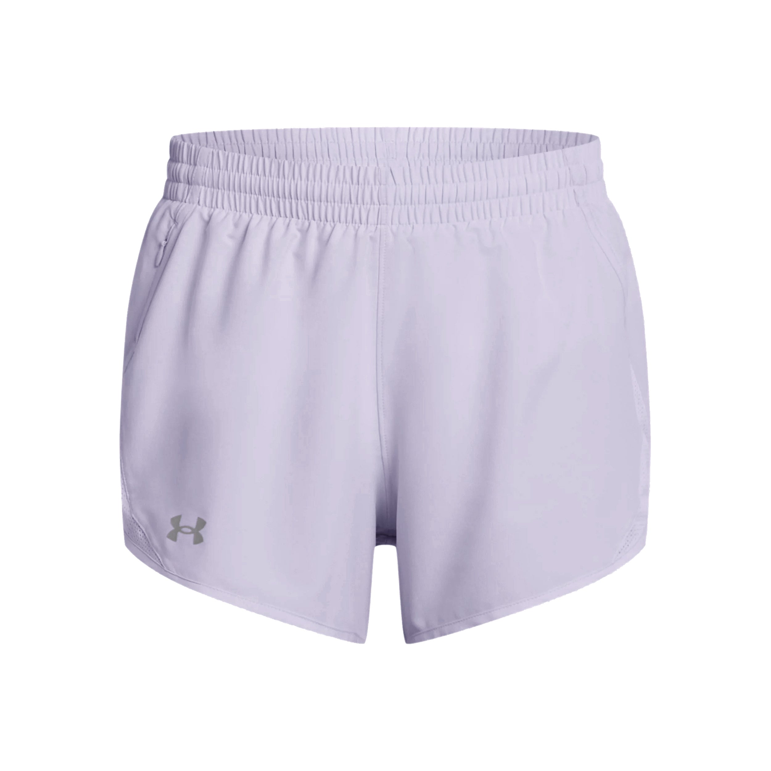 Under Armour Fly By 3in  Laufshorts Damen - weiß, weiß