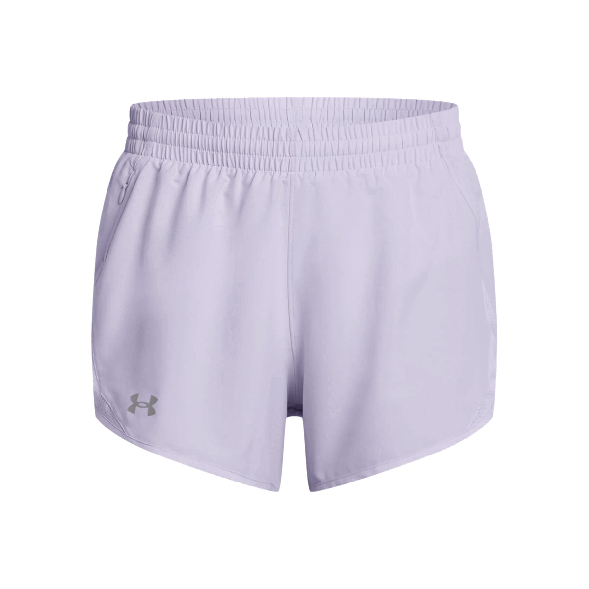 Under Armour Fly By 3in  Laufshorts Damen - weiß, weiß
