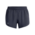 Fly By 3in Laufshorts Damen-Grau