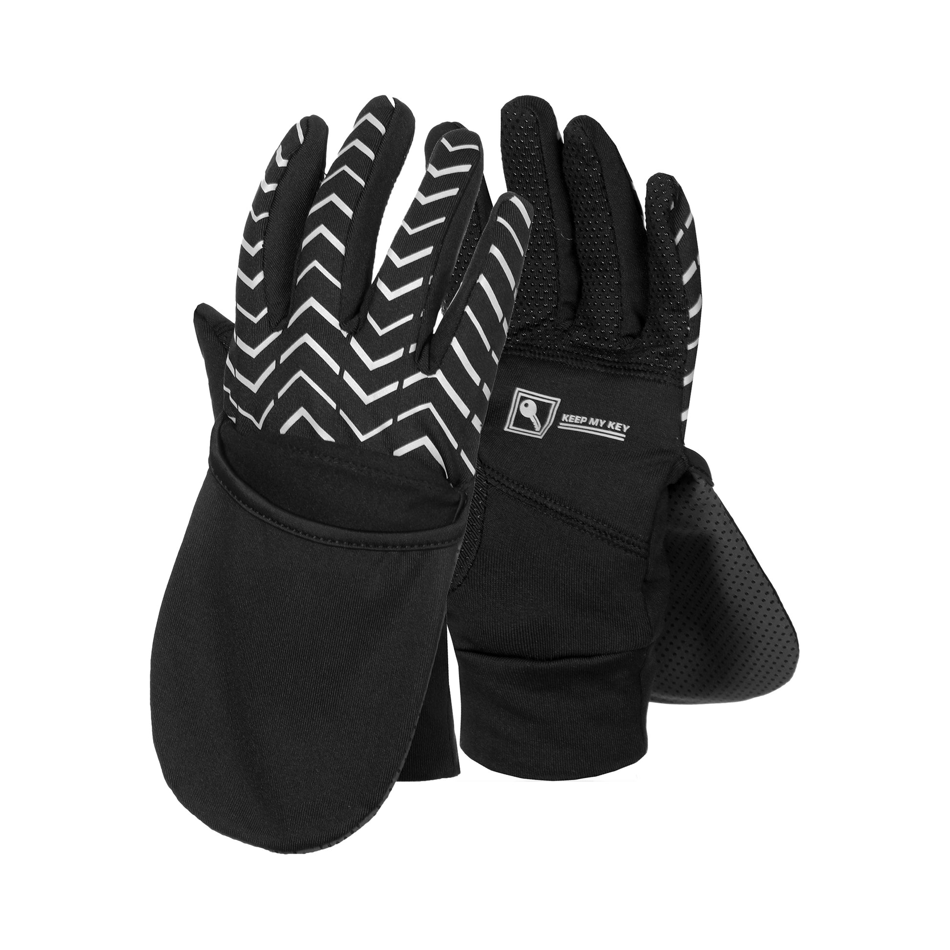 Craft ADV Lumen Fleece Hybrid Glove Laufhandschuhe-Schwarz