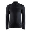 Core Gain Midlayer Laufshirt Herren-Schwarz