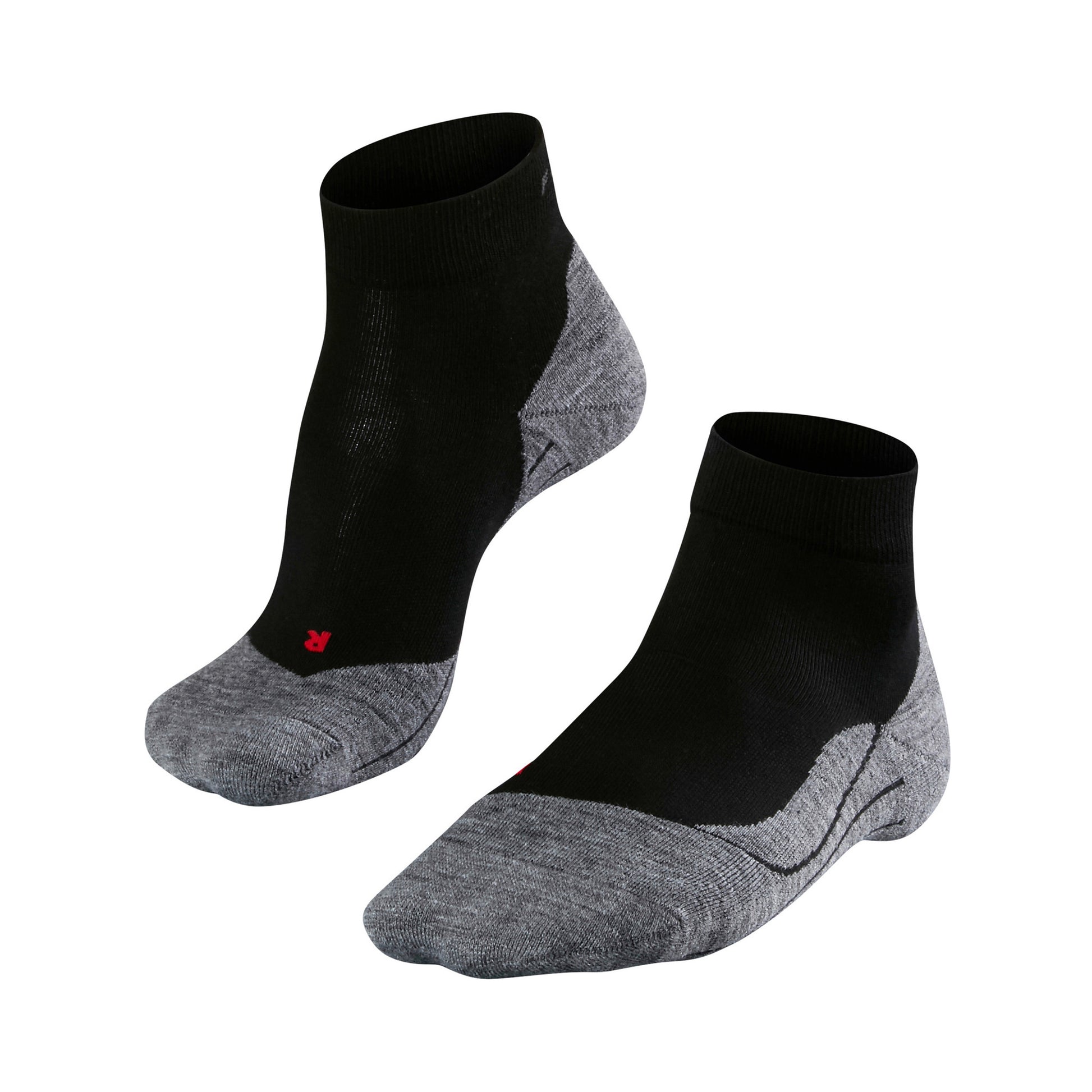 Falke RU4 Endurance Short Laufsocken Herren - schwarz, grau