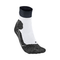 RU Trail Laufsocken Herren-Weiß,Dunkelgrau