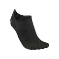 RU5 Race Invisible Laufsocken Damen-schwarz