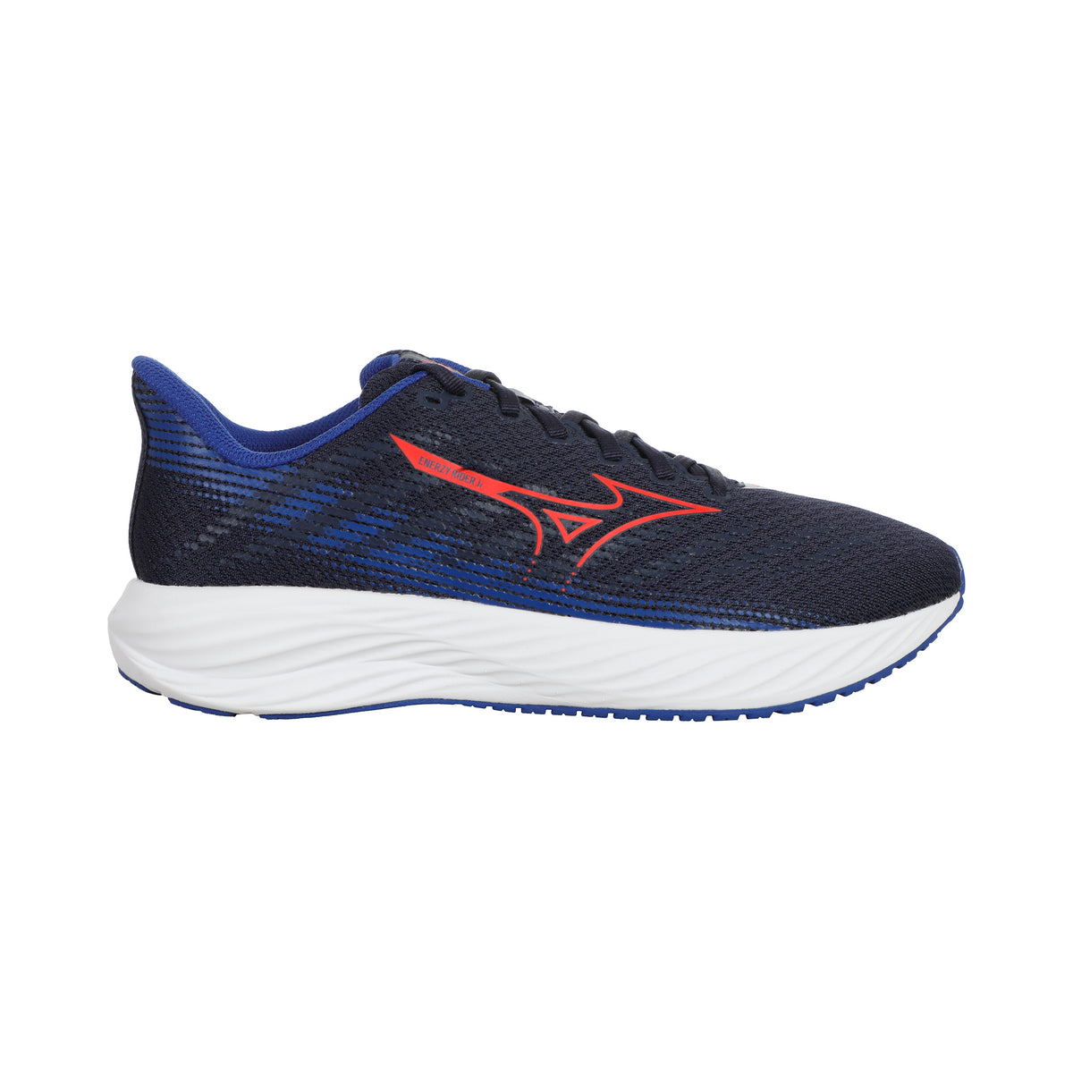 Mizuno Enerzy Rider Jnr  Neutralschuh Kinder - dunkelblau, rot