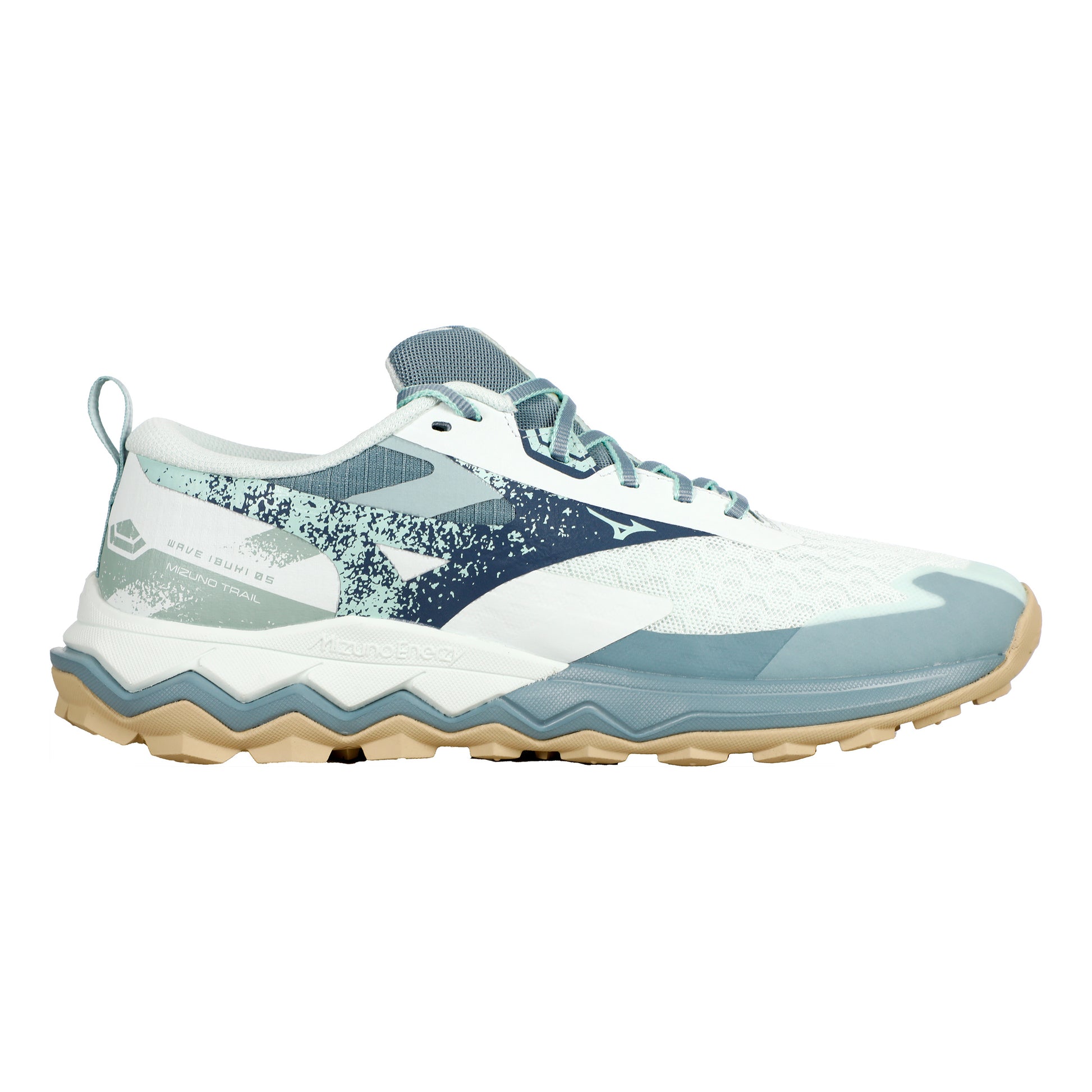 Mizuno Wave Ibuki 5 Trailschuh Damen - mint, dunkelblau