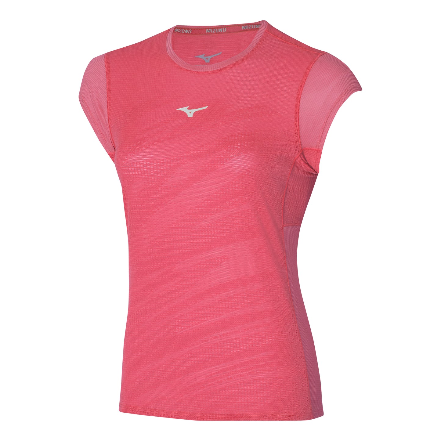 Mizuno Aero Laufshirt Damen-Rot