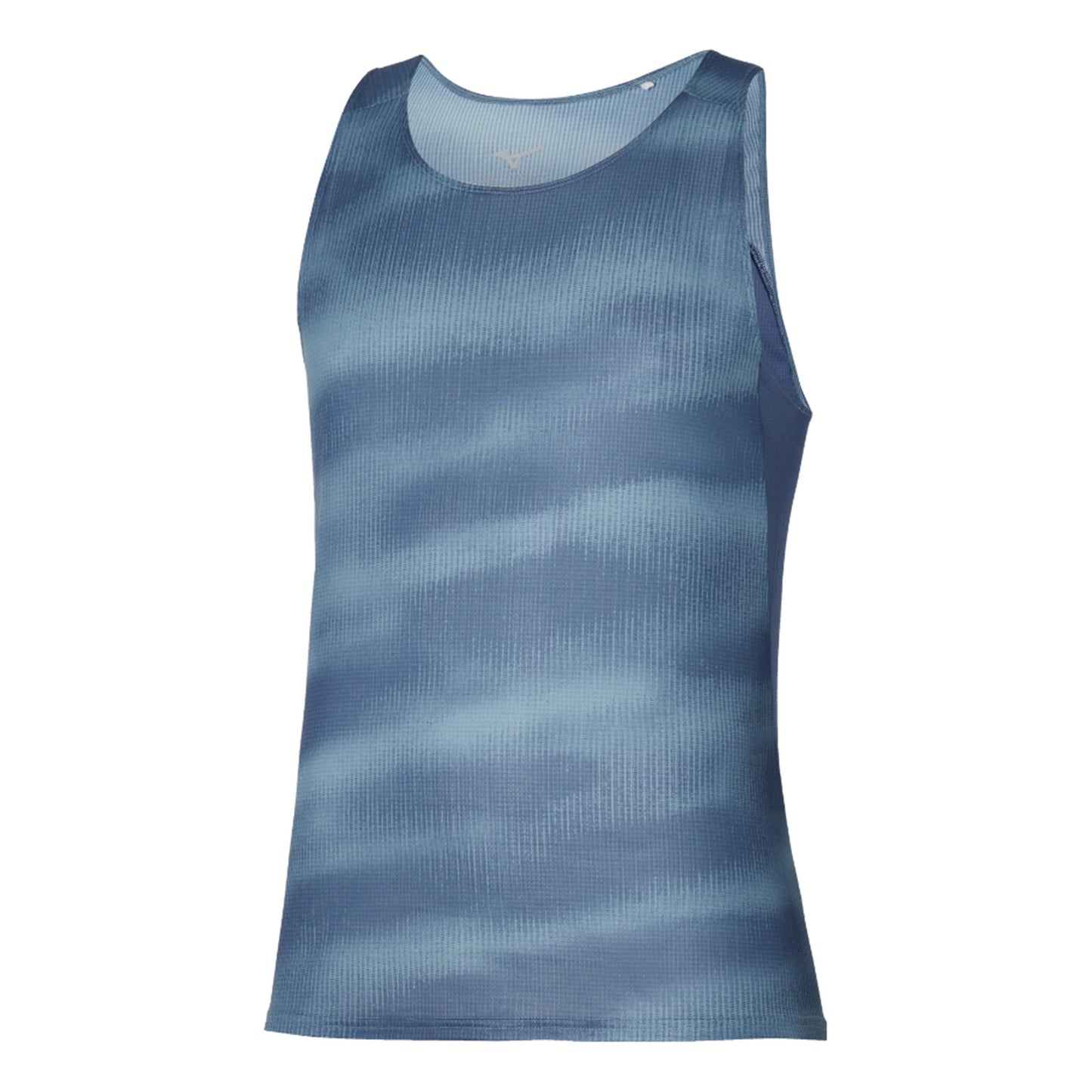 Mizuno DryAeroFlow Graphic Laufshirt Herren-Blau,Hellblau