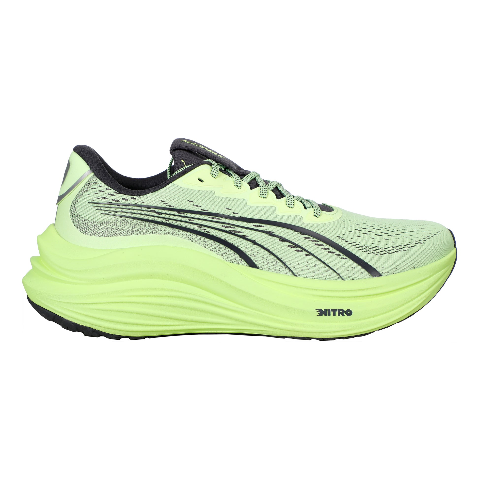 Puma MagMax Nitro Neutralschuh Herren - grün, grau
