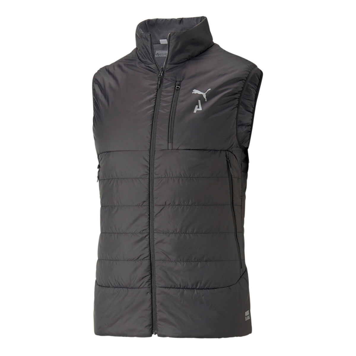 Puma Seasons Reversable Primaloft Laufweste Herren-Schwarz