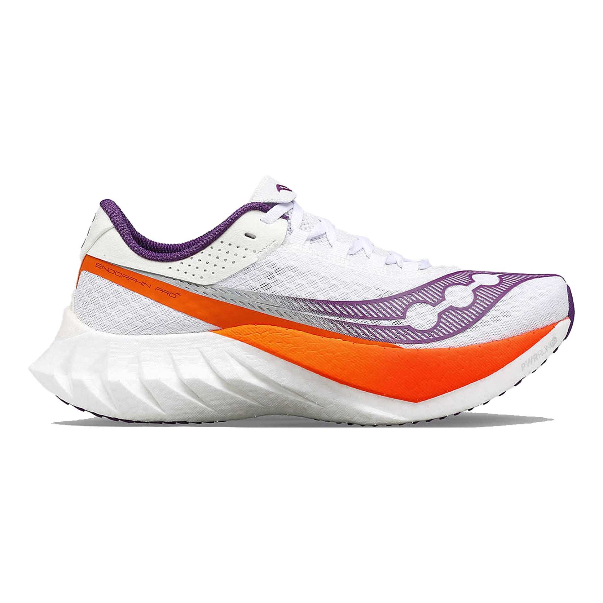 Saucony Endorphin Pro 4 Wettkampfschuh Damen - weiß, koralle