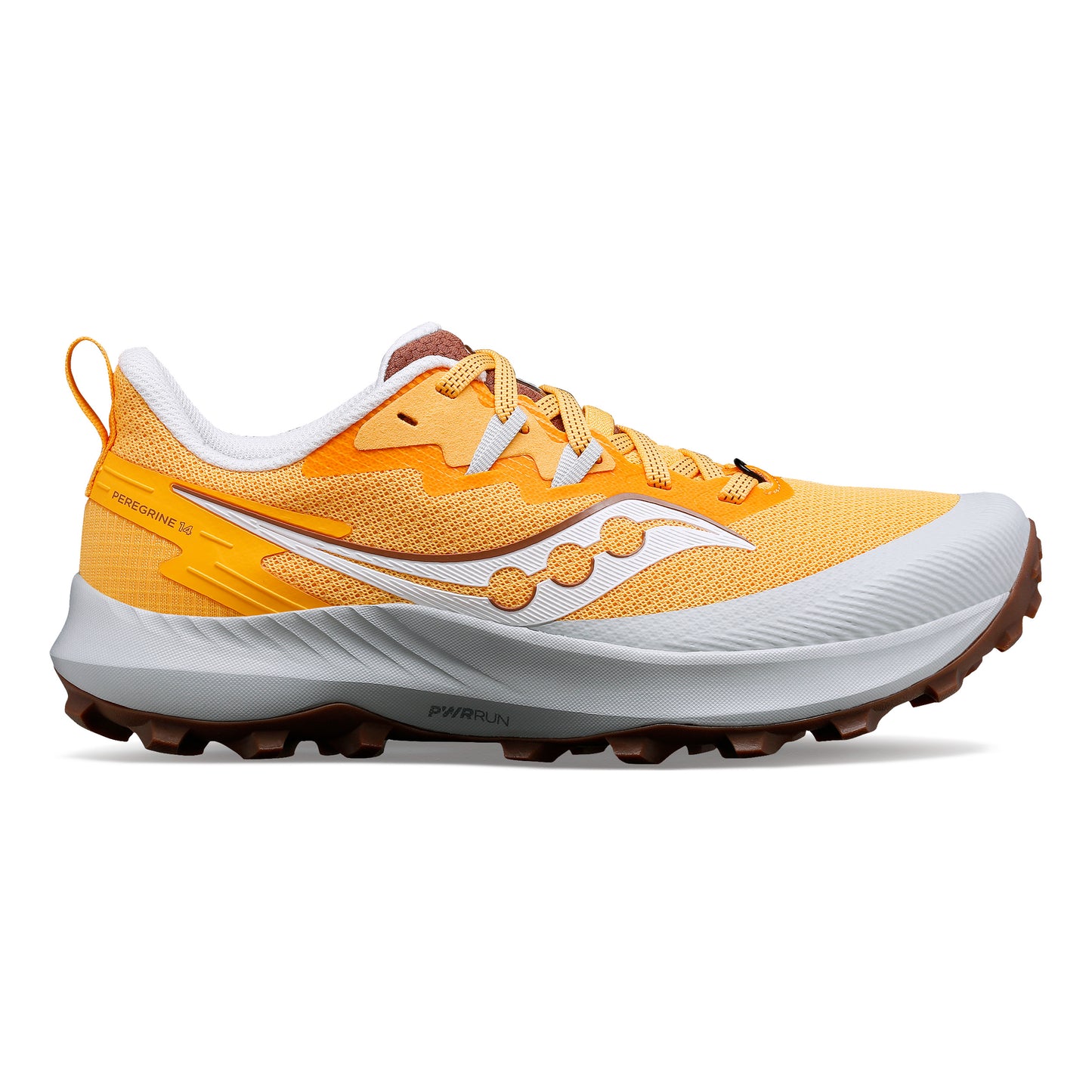 Saucony Peregrine 14 Trailschuh Damen - orange, weiß
