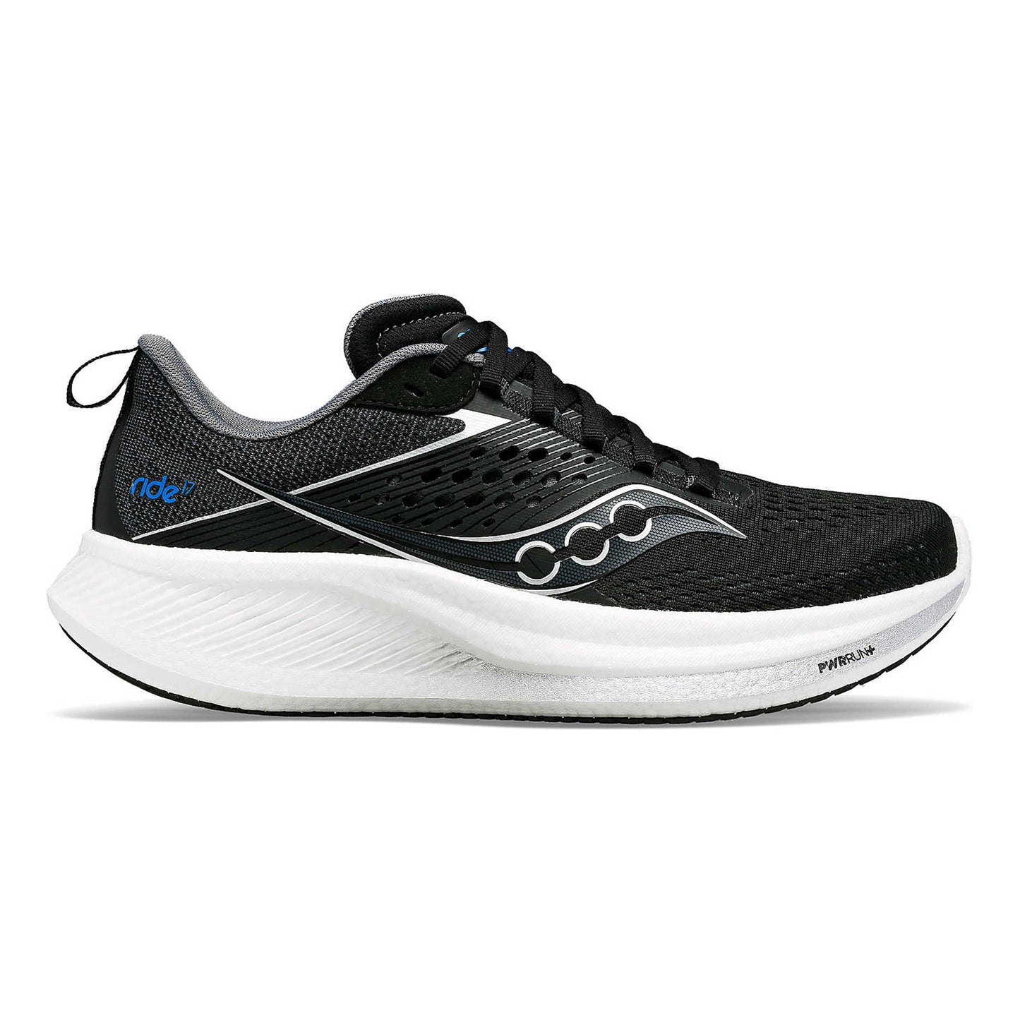 Saucony Ride 17 Neutralschuh Herren - schwarz, hellgrau