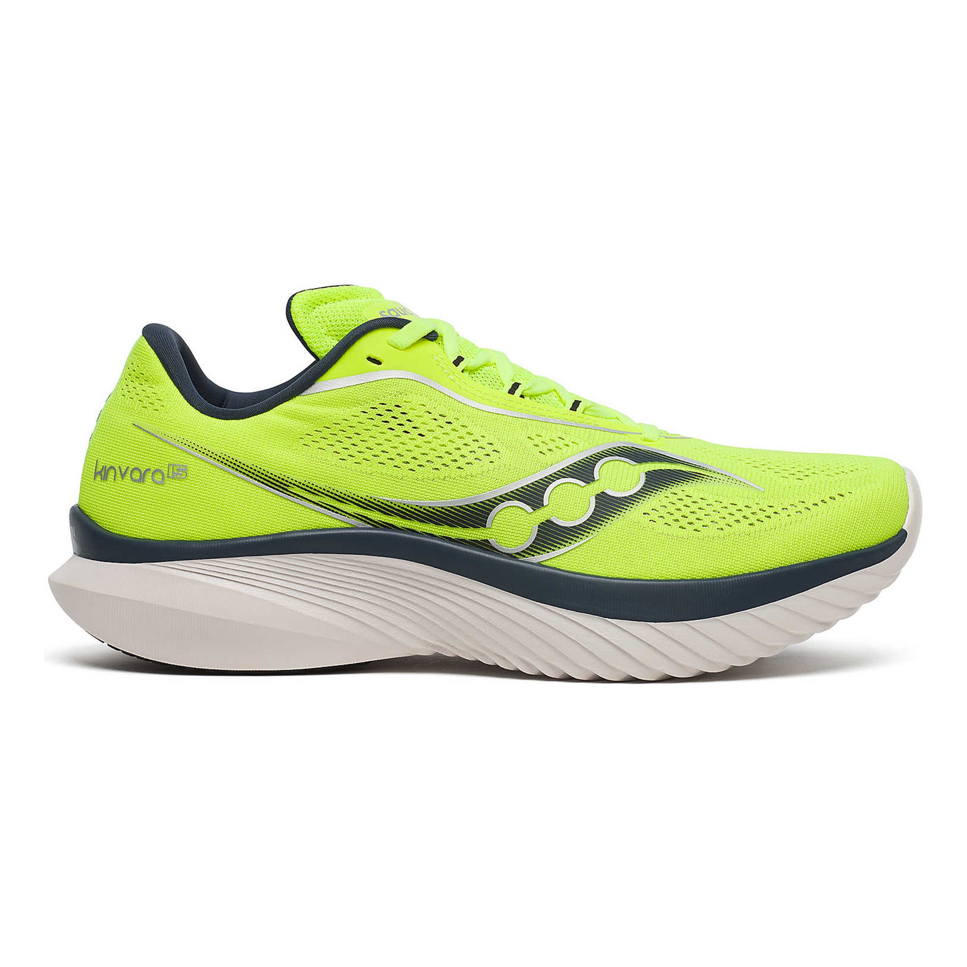 Saucony Kinvara 15 Neutralschuh Herren - neongrün, dunkelblau