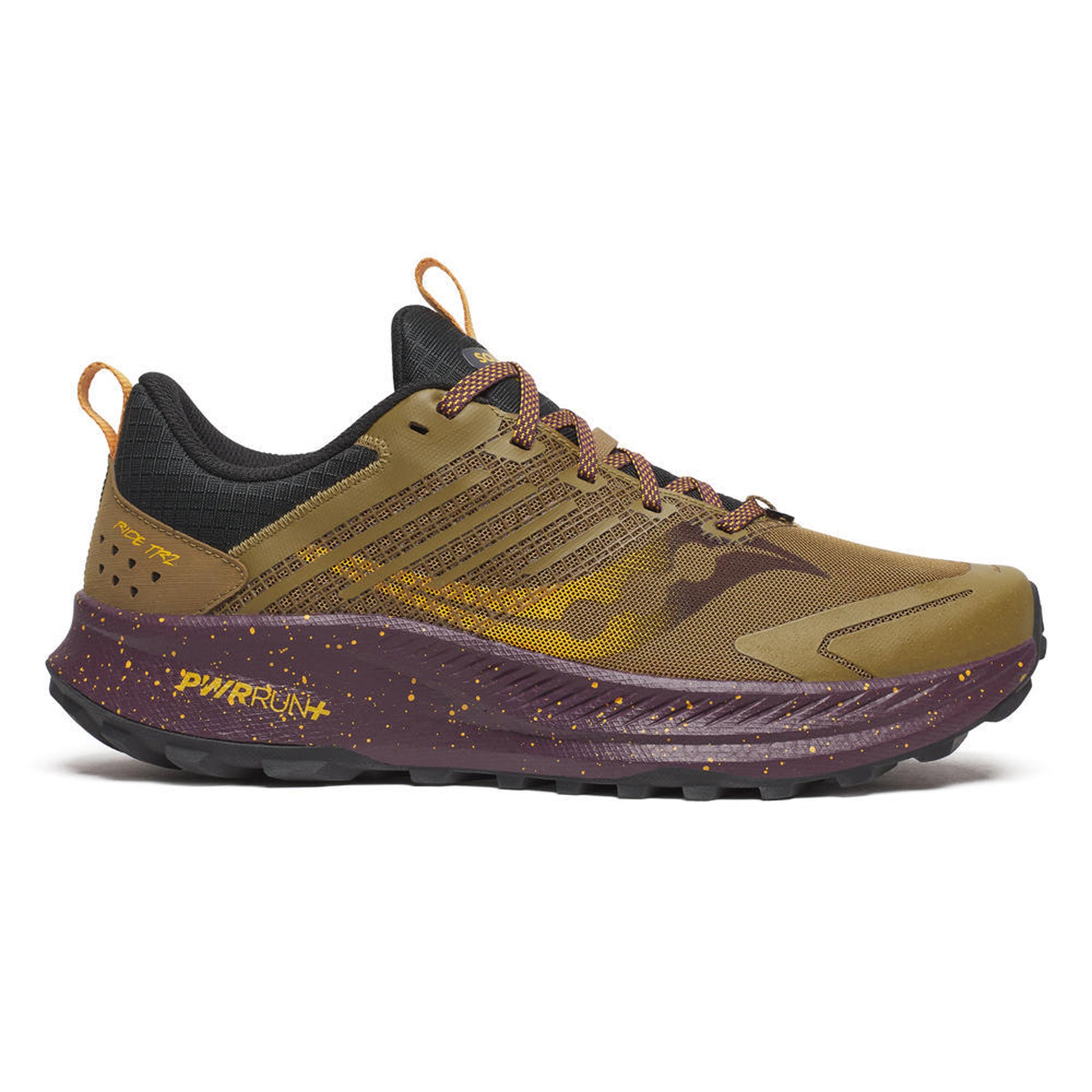 Saucony Ride TR2 Trailschuh Herren-caramel, lila