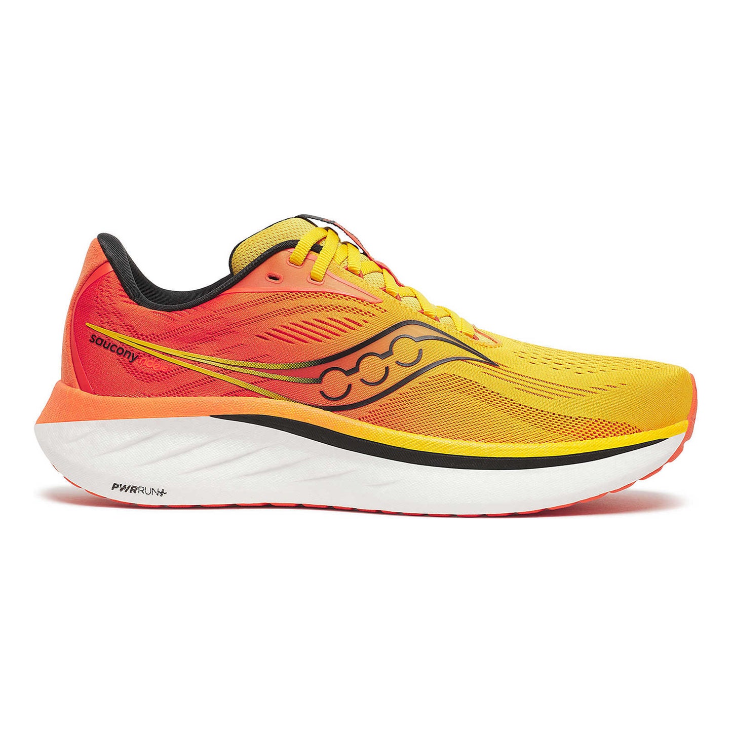 Saucony Ride 18 Neutralschuh Herren - orange, rot