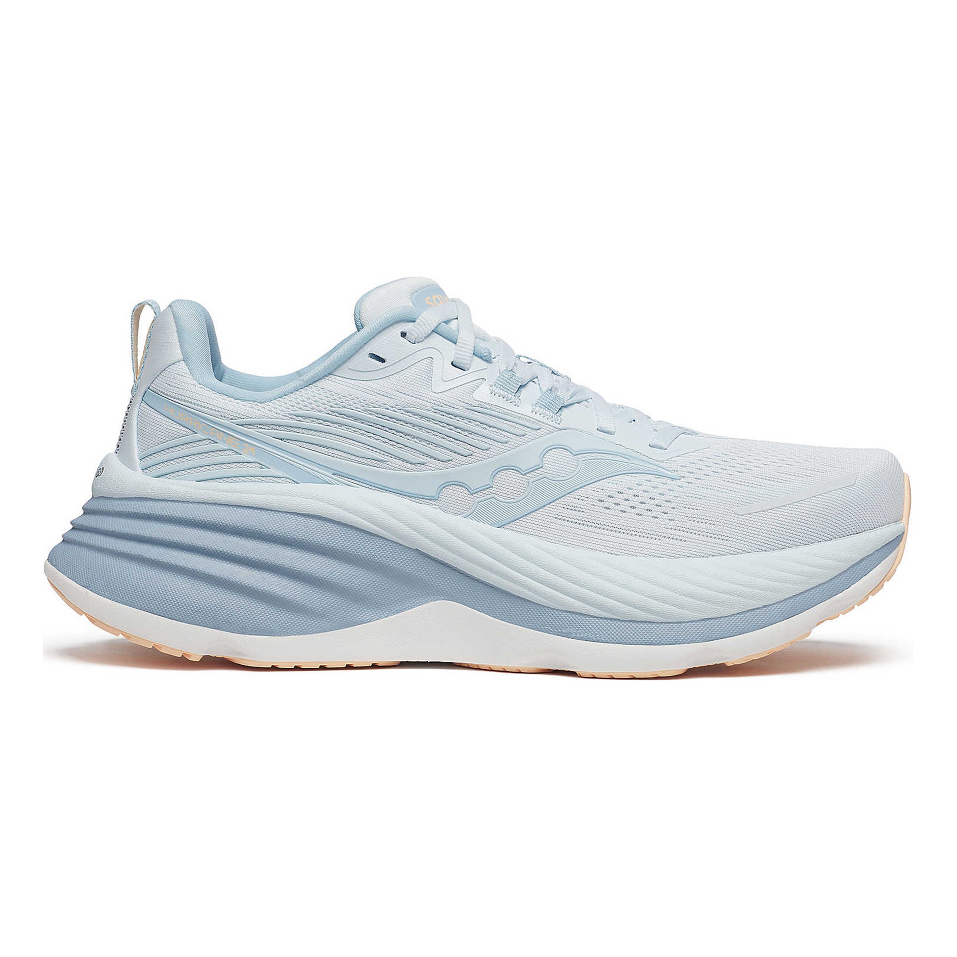 Saucony Hurricane 24 Stabilitätsschuh Damen - hellblau,