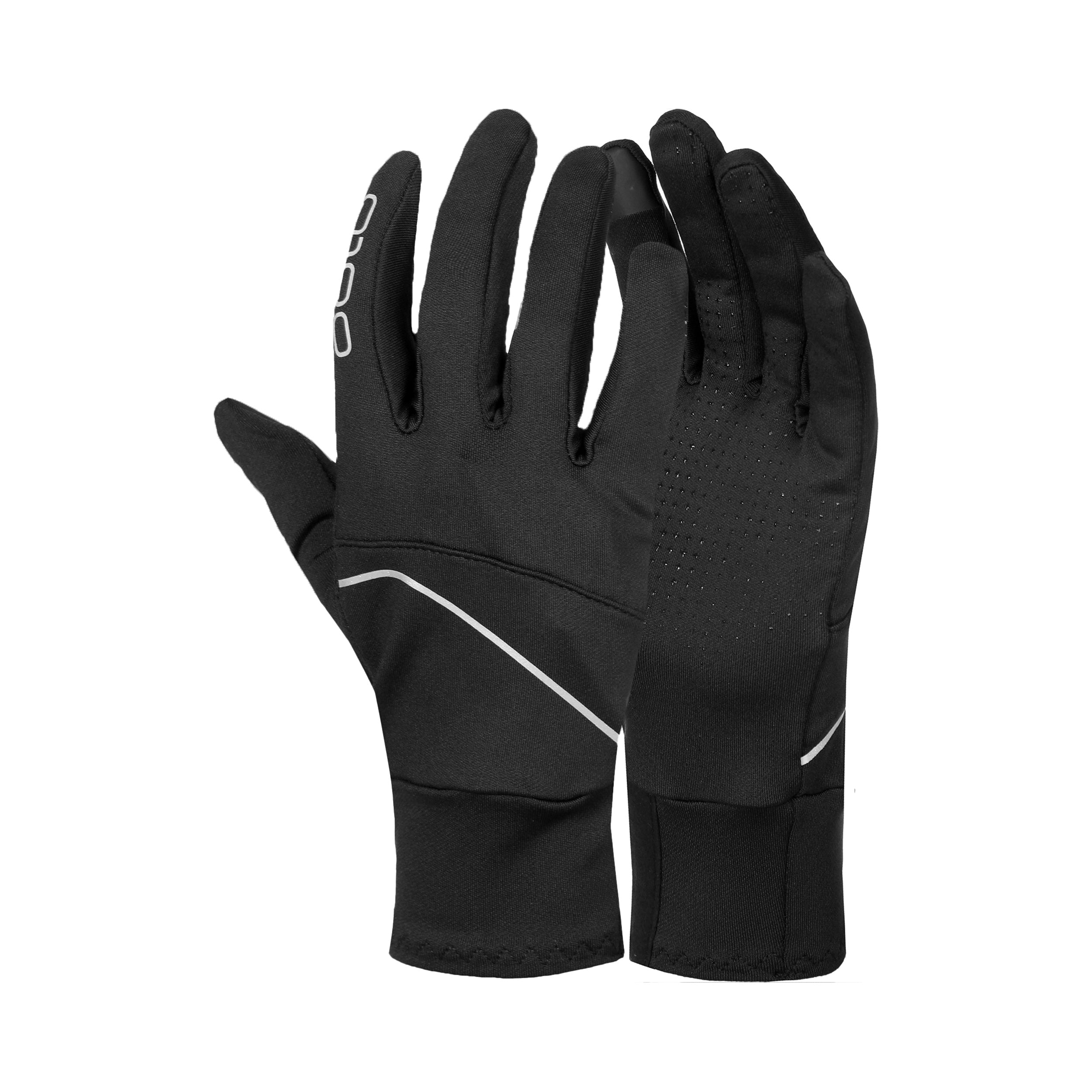 Stretchfleece Liner Eco Gloves Laufhandschuhe-Schwarz