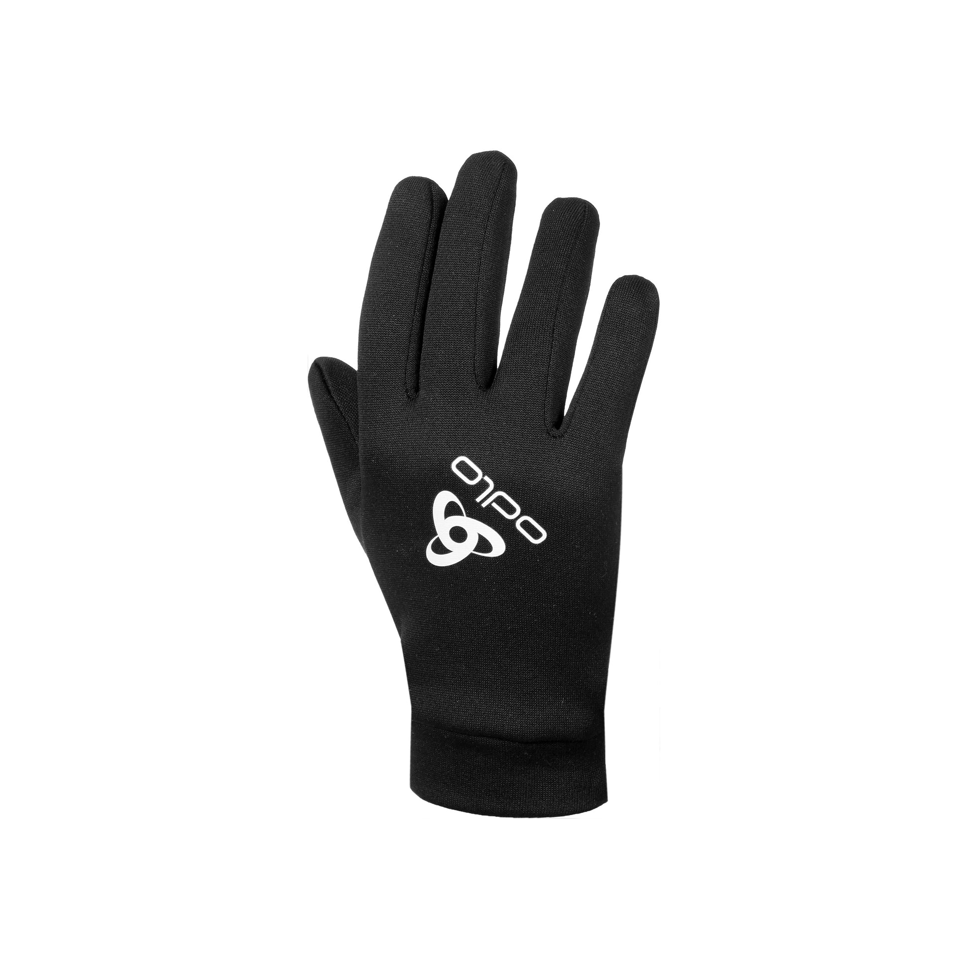 odlo unisex active warm eco handschuhe Stretchfleece Liner Eco Gloves Laufhandschuhe-Schwarz