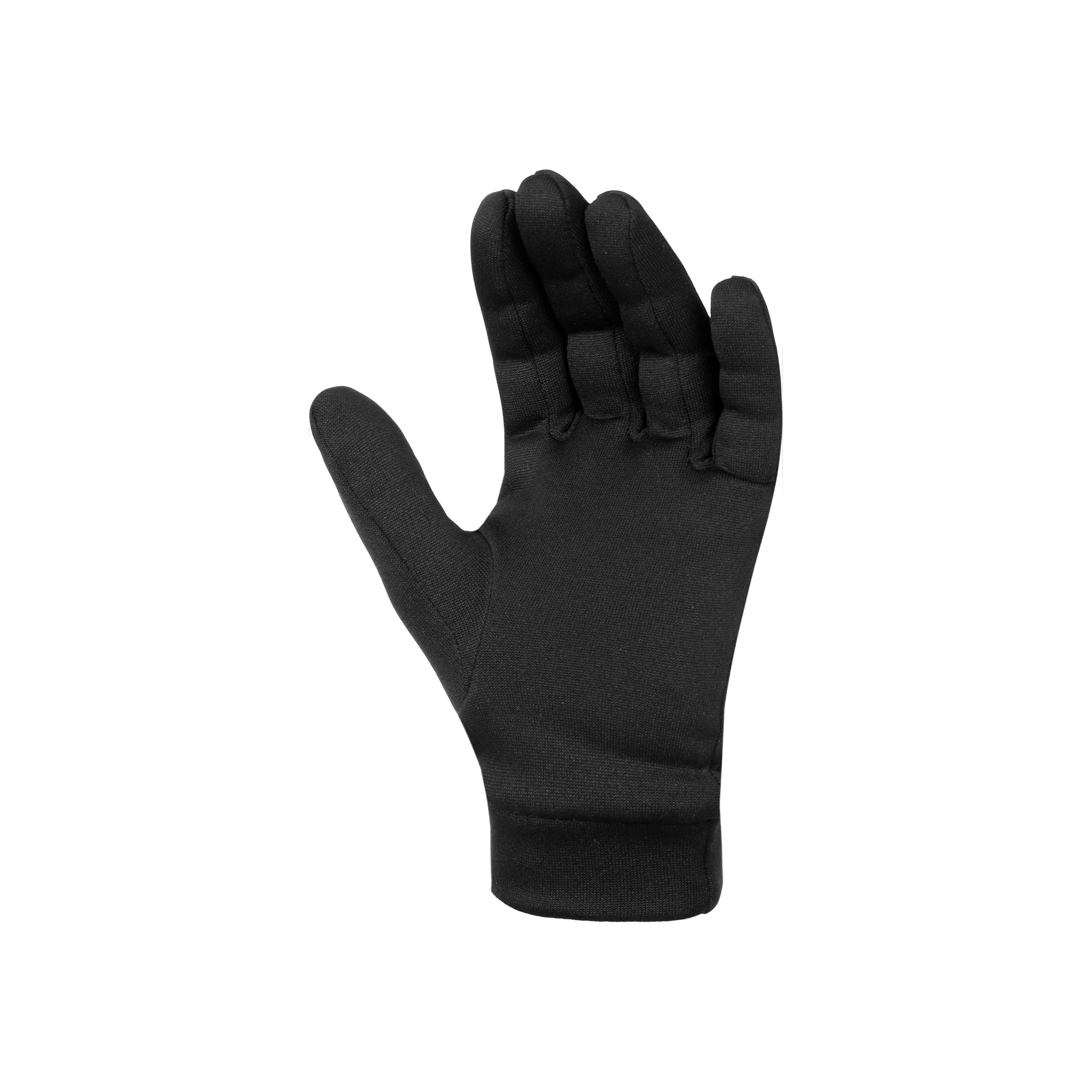 odlo aeolus warm handschuhe Stretchfleece Liner Eco Gloves Laufhandschuhe-Schwarz