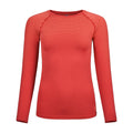 BL Top Crew Neck Performance Light Eco Longsleeve Damen - rot,
