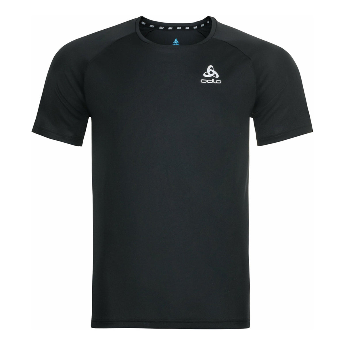 Odlo Crew Neck Essential Chill-Tech Laufshirt Herren-Schwarz
