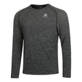 Crew Neck Essential Seamless Longsleeve Herren-Grau