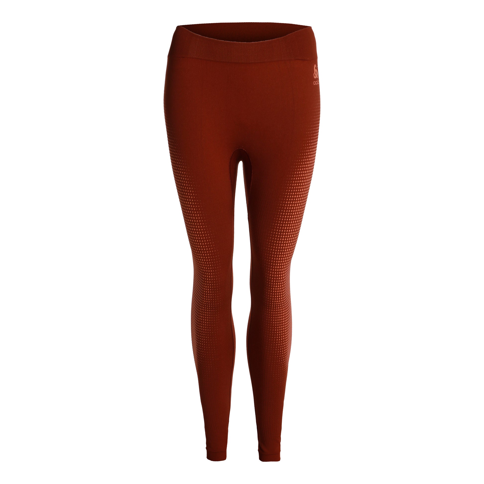 Odlo Performance Warm Eco Big Logo Bottom Long Tight Damen-Berry