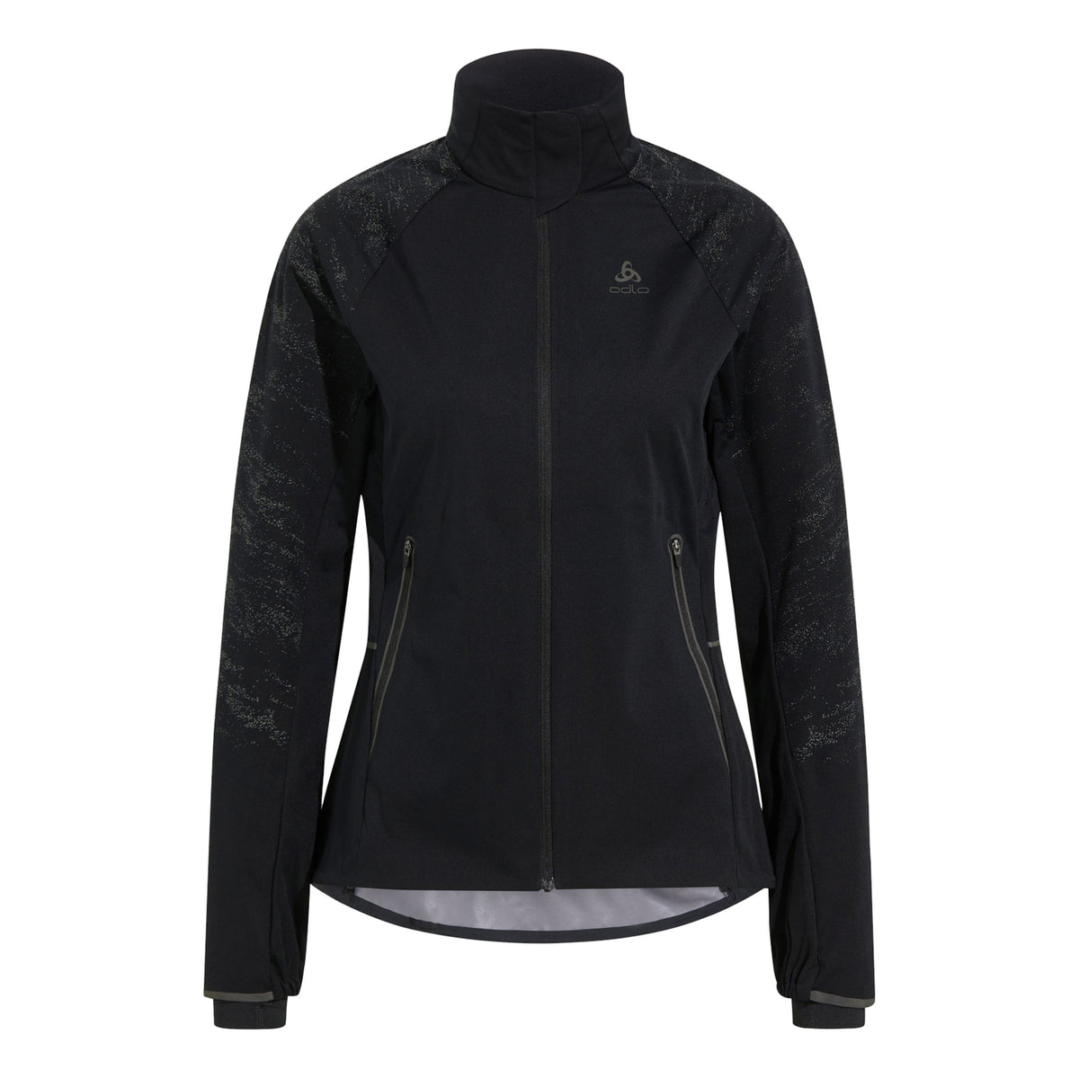 Odlo Zeroweight Pro Warm Reflect Laufjacke Damen-Schwarz