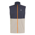 Warm Laufweste Herren - hellgrau, dunkelgrau