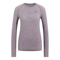 Essential Seamless Crew Neck Longsleeve Damen - grau,