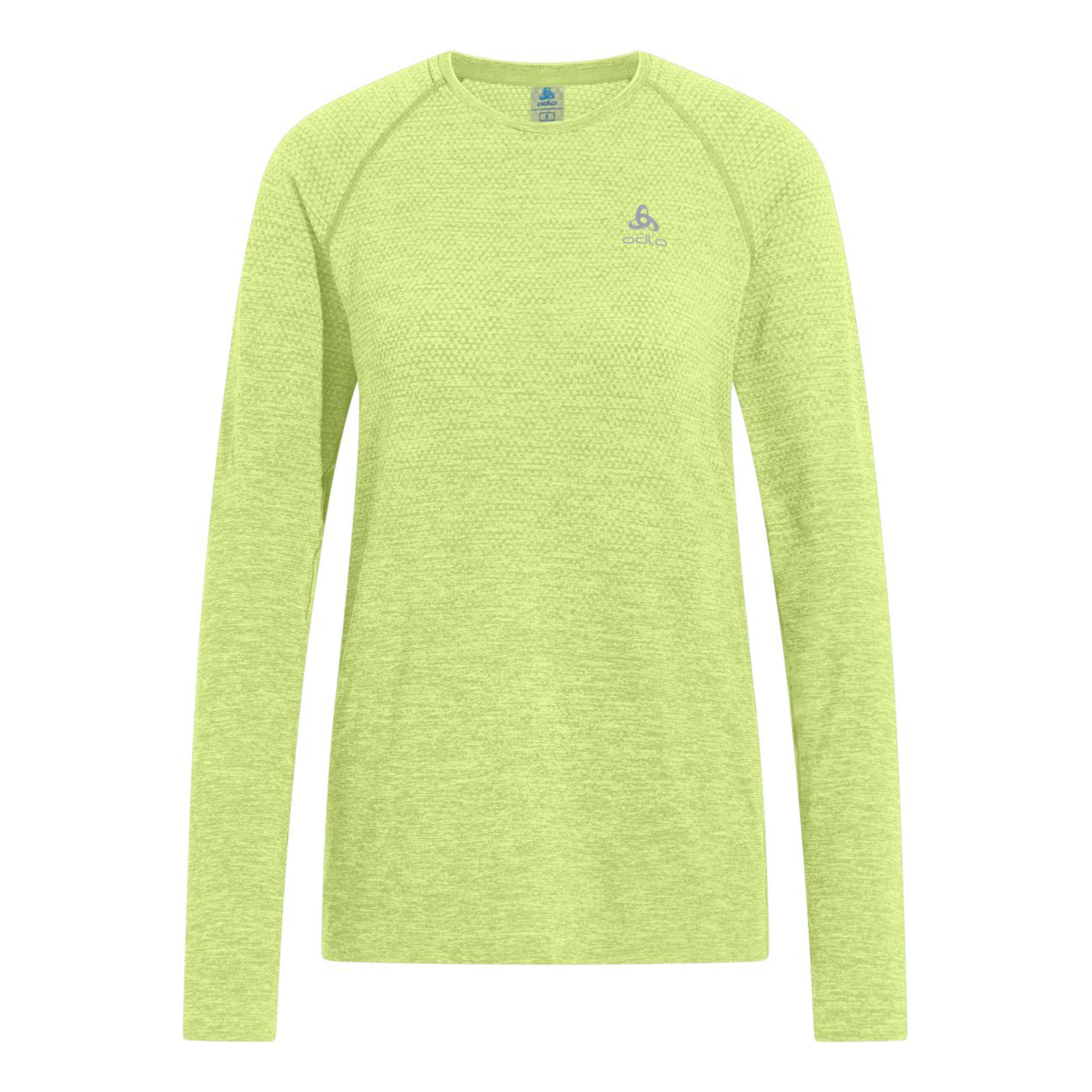Odlo Essential Seamless Longsleeve Damen-Limette