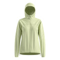 X-Alp Waterproof Laufjacke Damen-limette