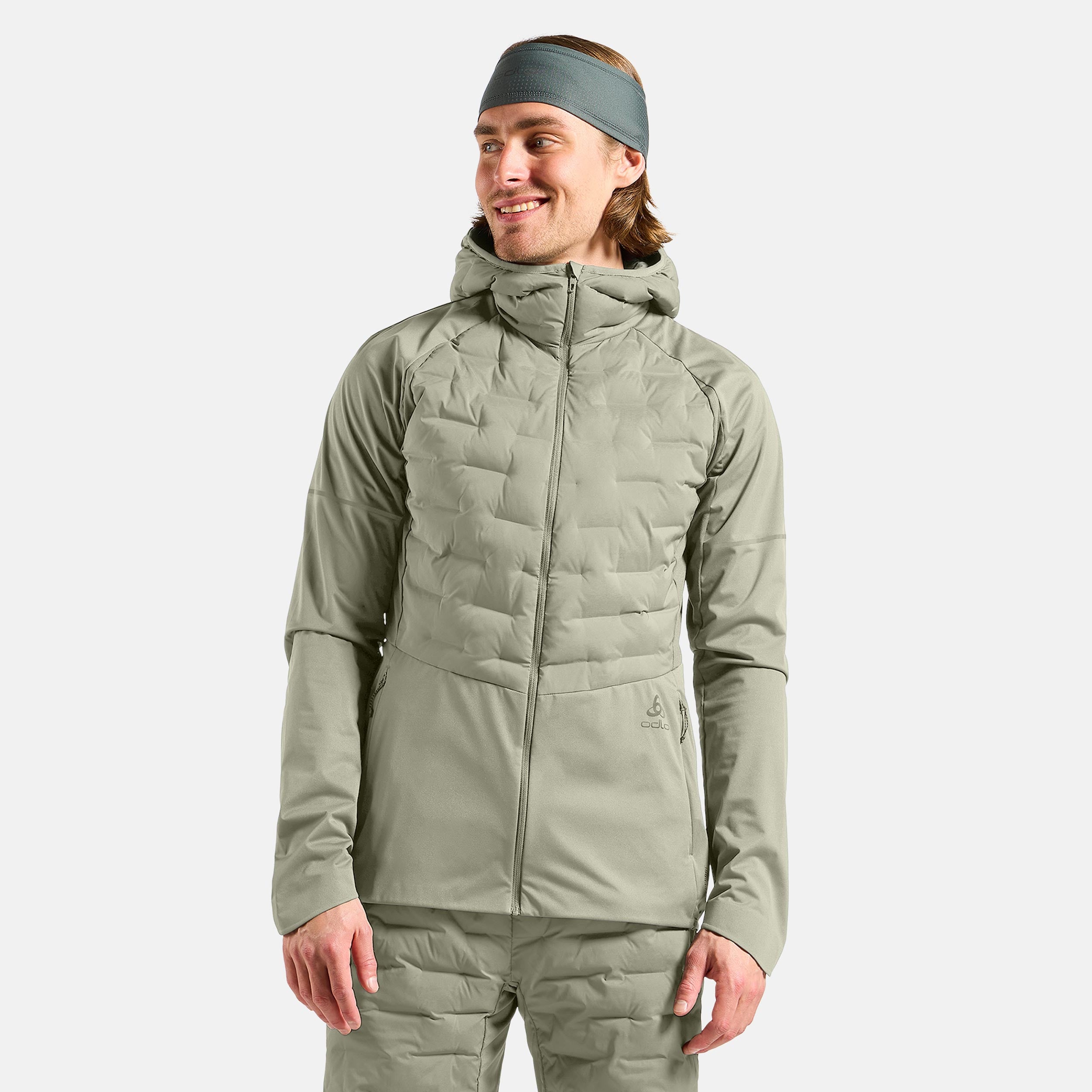 Odlo Zeroweight Insulator  Laufjacke Herren - oliv