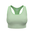 Seamless Medium Padded Sport Sport-BH Damen-mint
