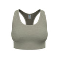 Seamless Medium Padded Sport Sport-BH Damen-khaki