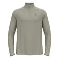 Essential 1/2 Zip Laufshirt Herren-grau