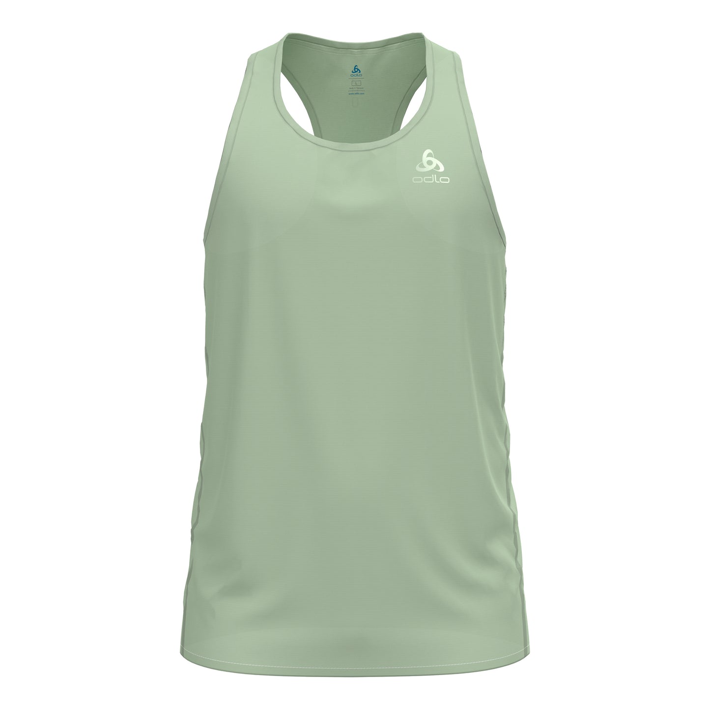 Odlo Zeroweight Chill-Tec Laufshirt Herren-salbei