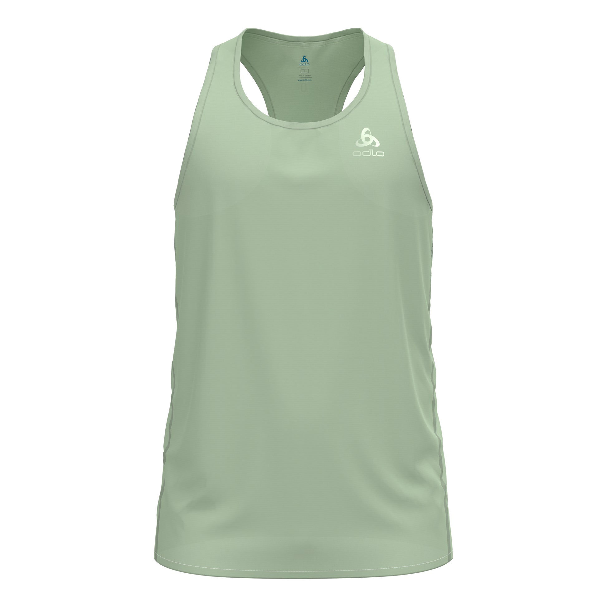 Odlo Zeroweight Chill-Tec Laufshirt Herren-salbei