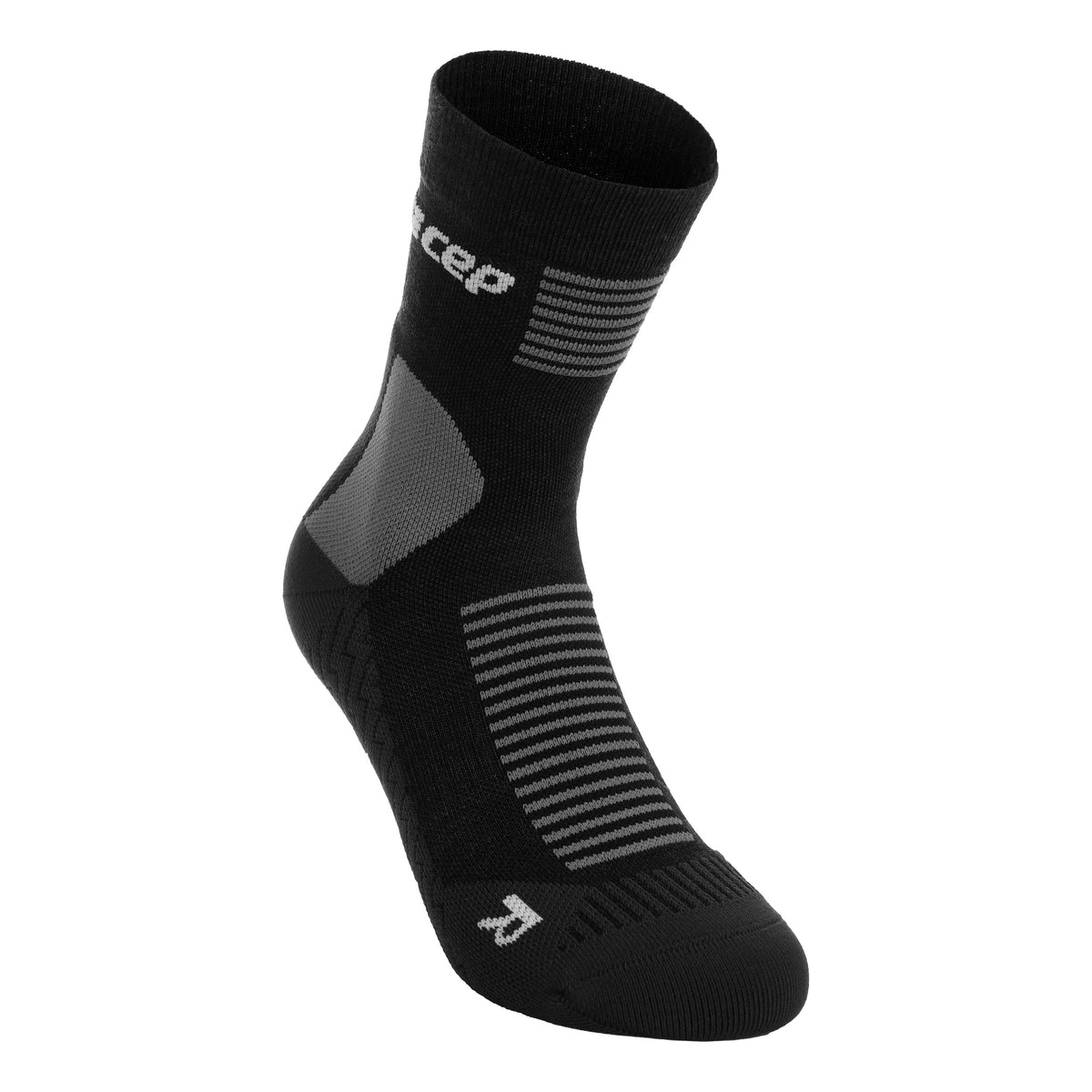 CEP Cold Weather Mid Cut V2 Kompressions-Socken Damen-Schwarz