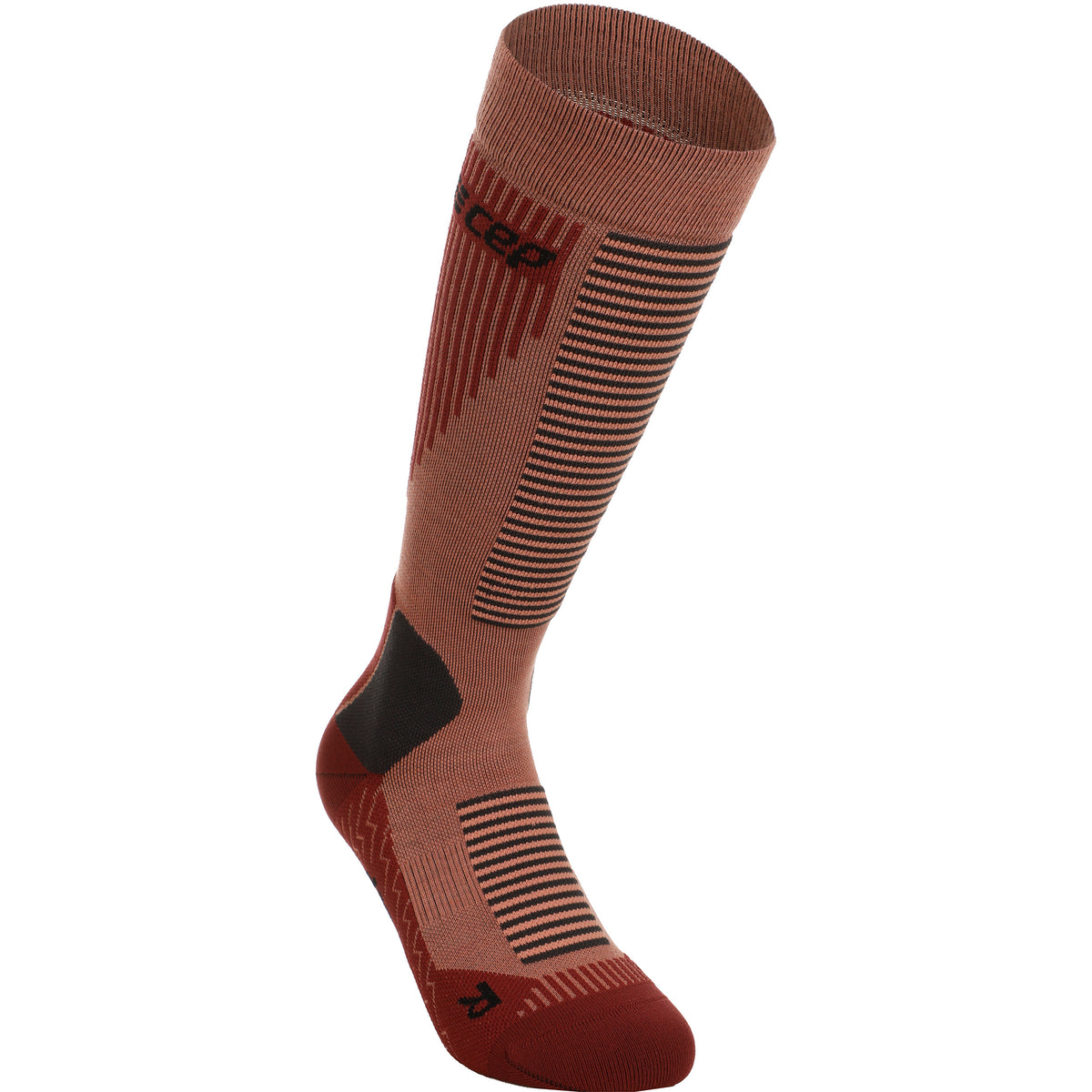CEP Cold Weather Tall V2 Kompressions-Socken Damen-Altrosa