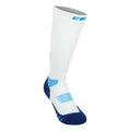 Core Tall 5.0 Kompressions-Socken Damen-Hellblau,Dunkelblau