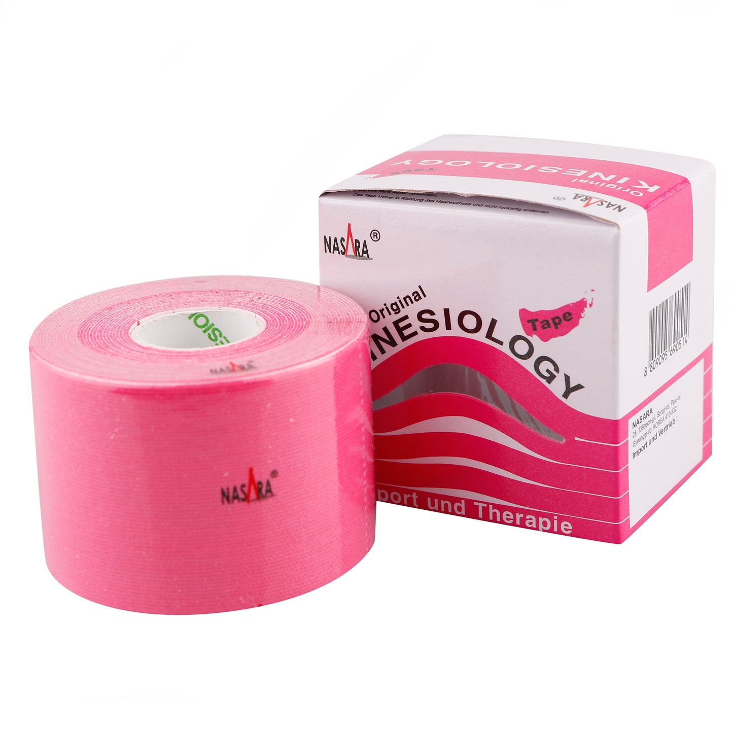 Nasara Kinesiologie Tape 1 Rolle-Pink