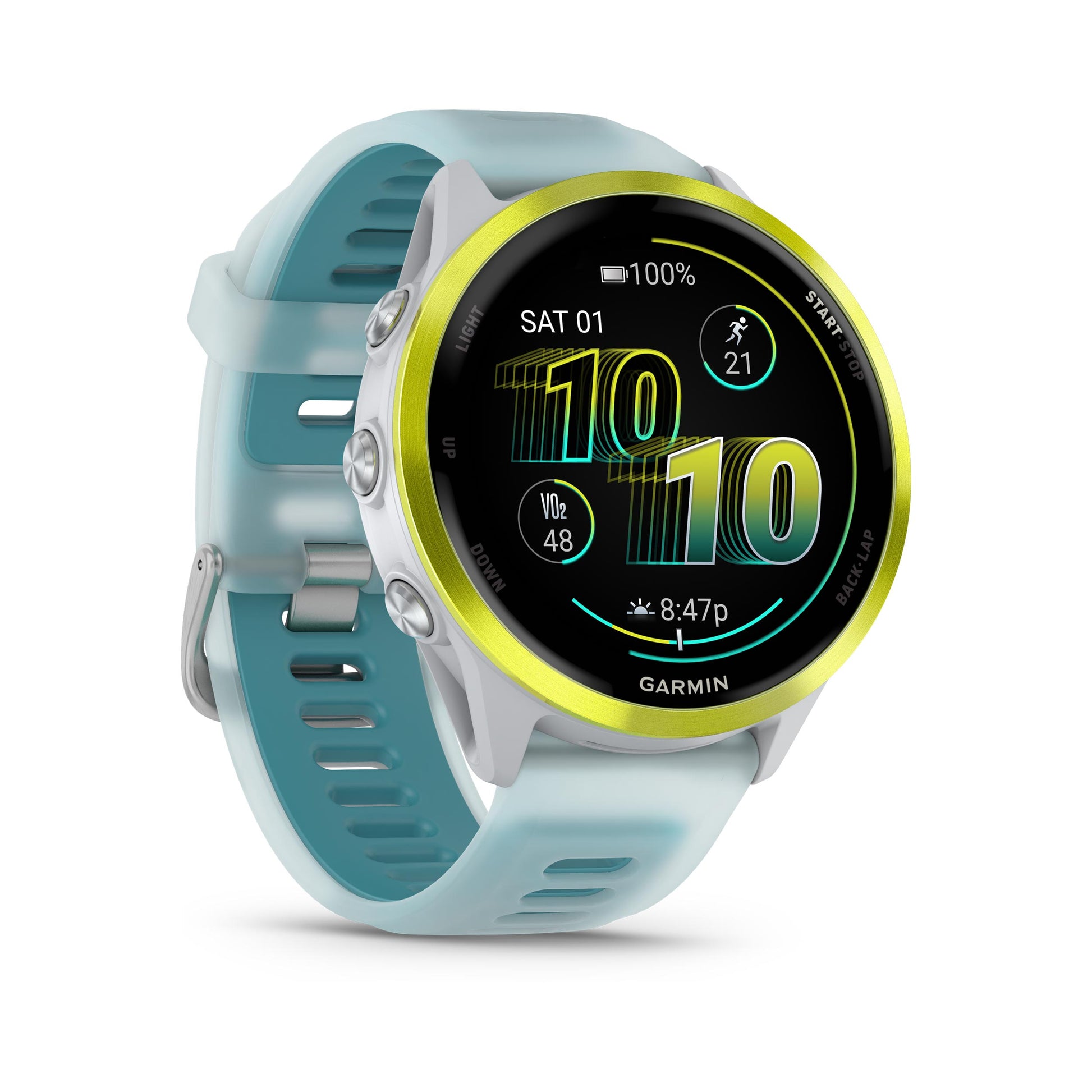 Garmin Forerunner 570 Pulsuhr-Hellgrau